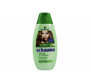 Шампунь Шаума Семь трав 380мл Schwarzkopf